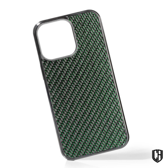 IPHONE - WOVEN CARBON SERIES (GREEN)