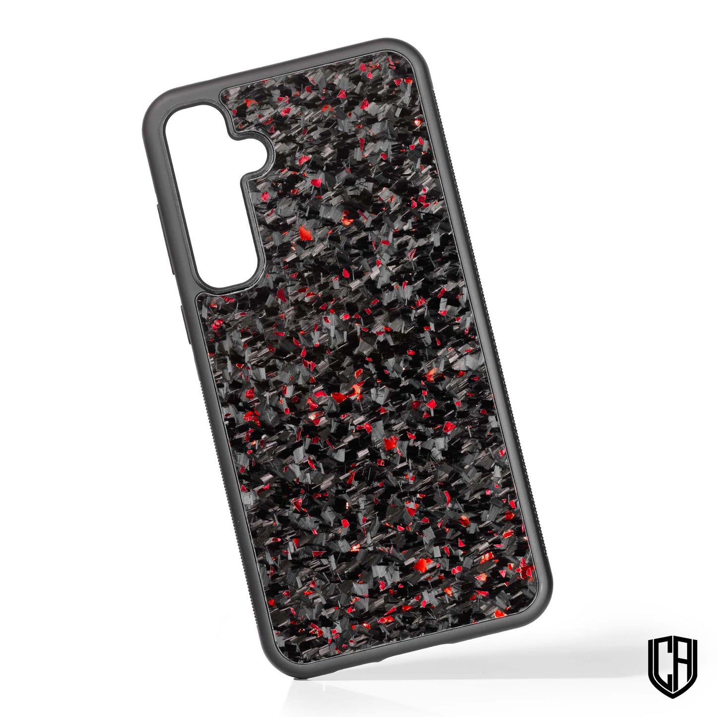 SAMSUNG A MODELS - FORGED CARBON SERIES (RED)