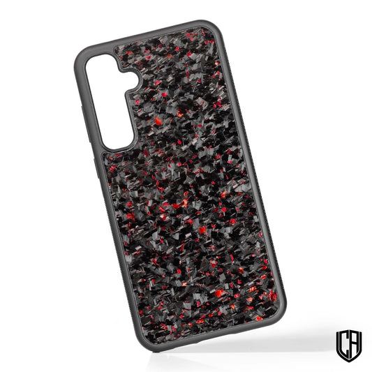 SAMSUNG A MODELS - FORGED CARBON SERIES (RED)