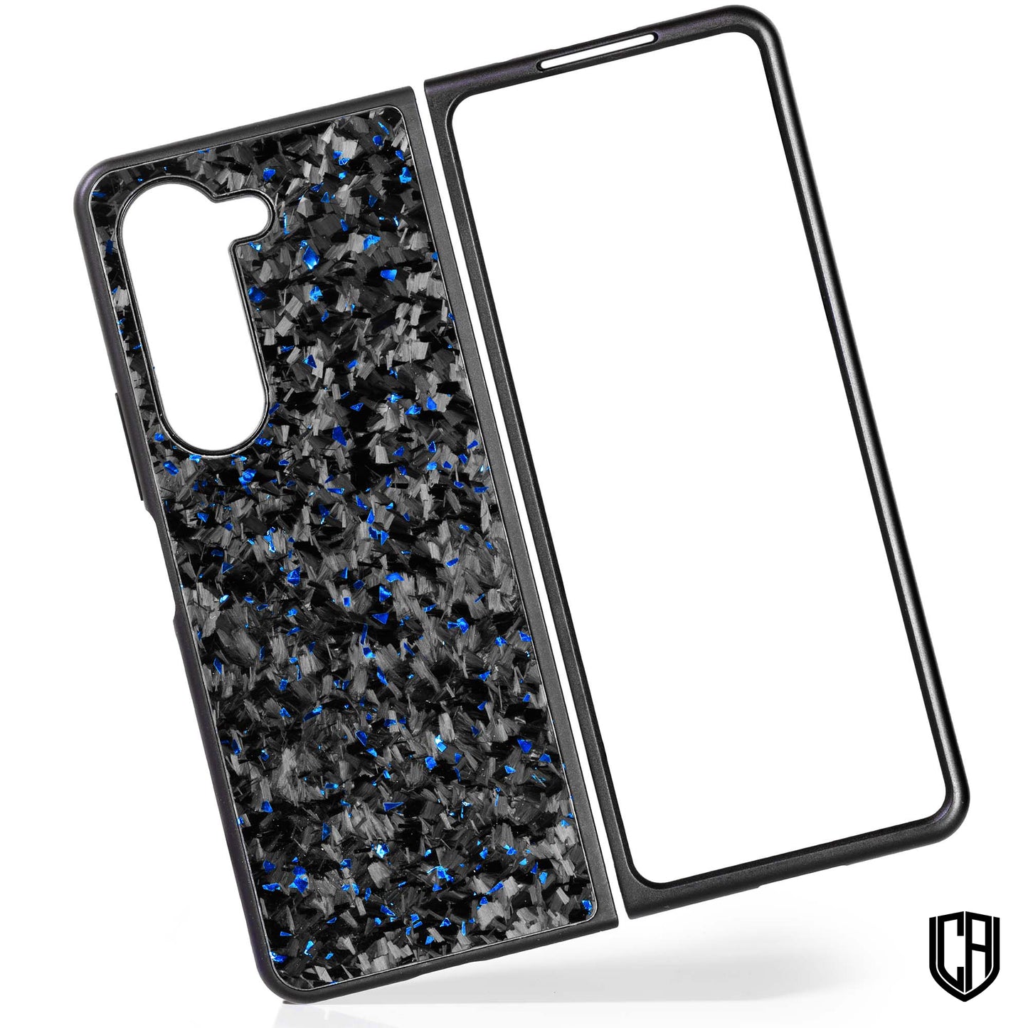 SAMSUNG FOLD MODELS - FORGED CARBON SERIES (BLUE)