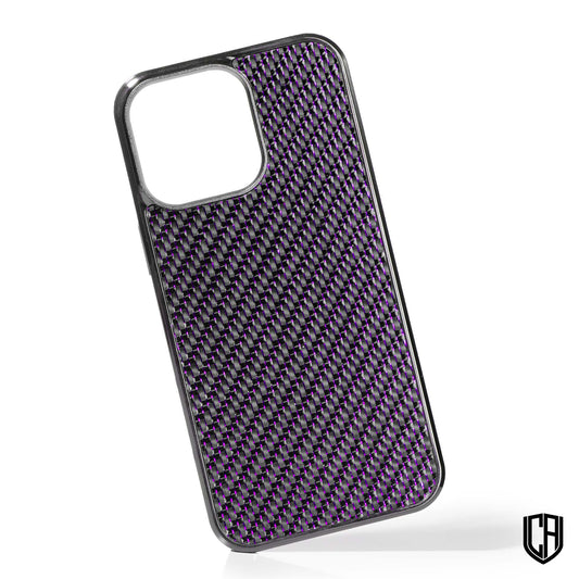 IPHONE - WOVEN CARBON SERIES (PURPLE)