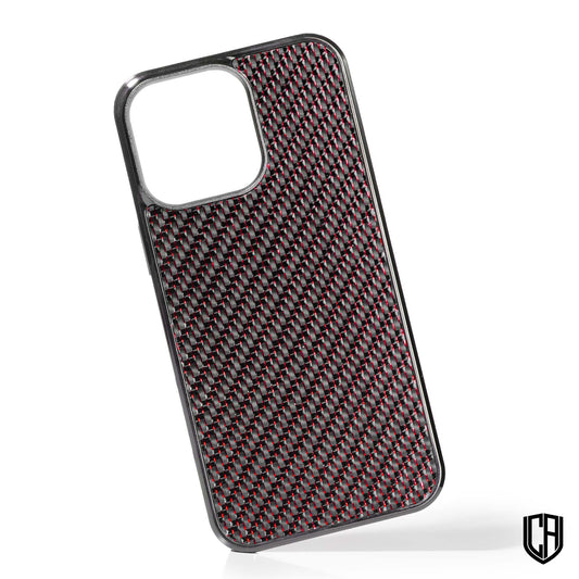 IPHONE - WOVEN CARBON SERIES (RED)