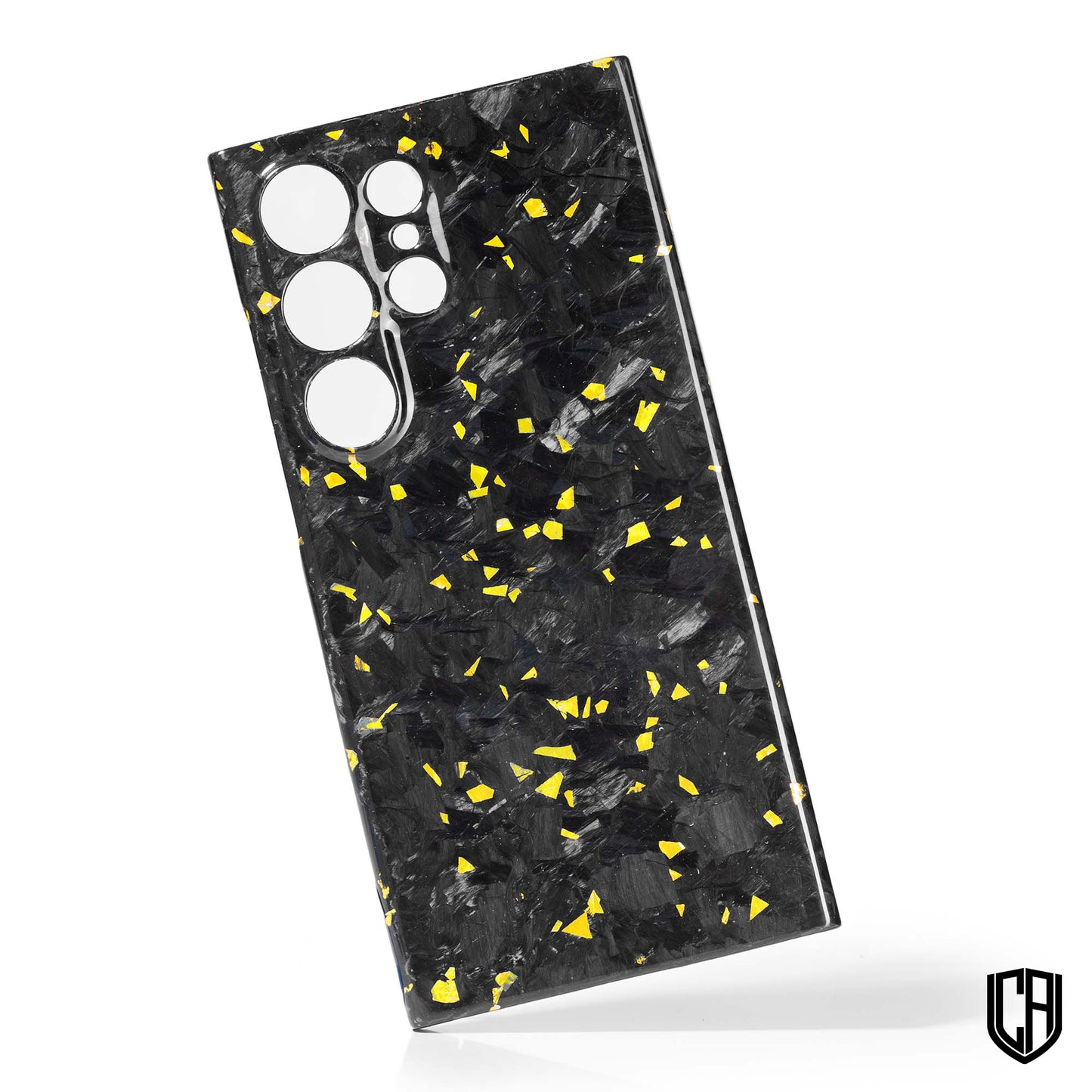 SAMSUNG S MODELS - FORGED CARBON SKELETAL SERIES (YELLOW)