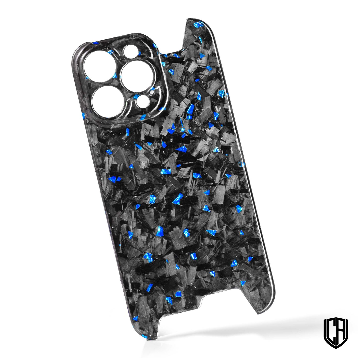 IPHONE - FORGED CARBON SKELETAL SERIES (BLUE)