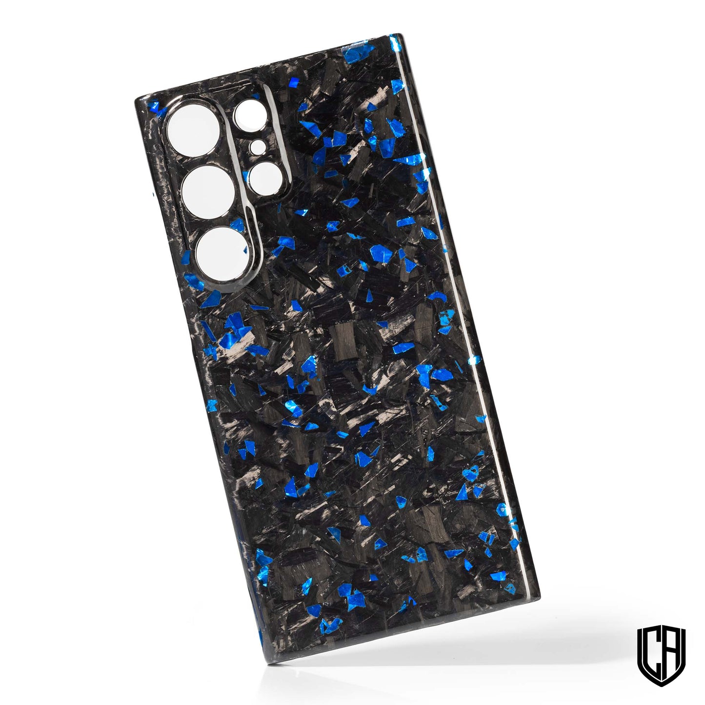 SAMSUNG S MODELS - FORGED CARBON SKELETAL SERIES (BLUE)