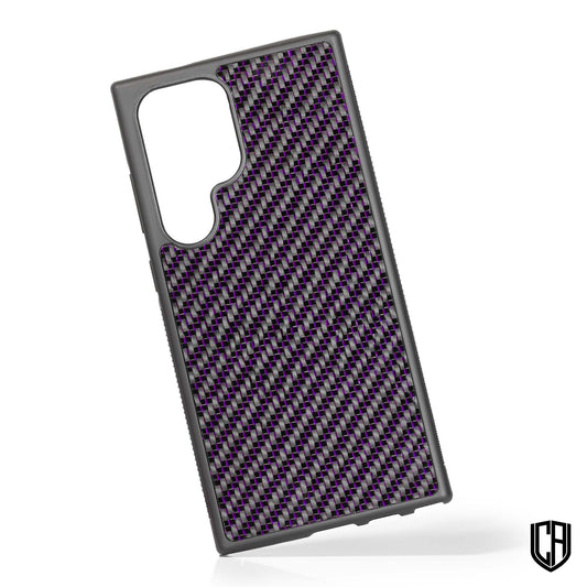 SAMSUNG S MODELS - WOVEN CARBON SERIES (PURPLE)