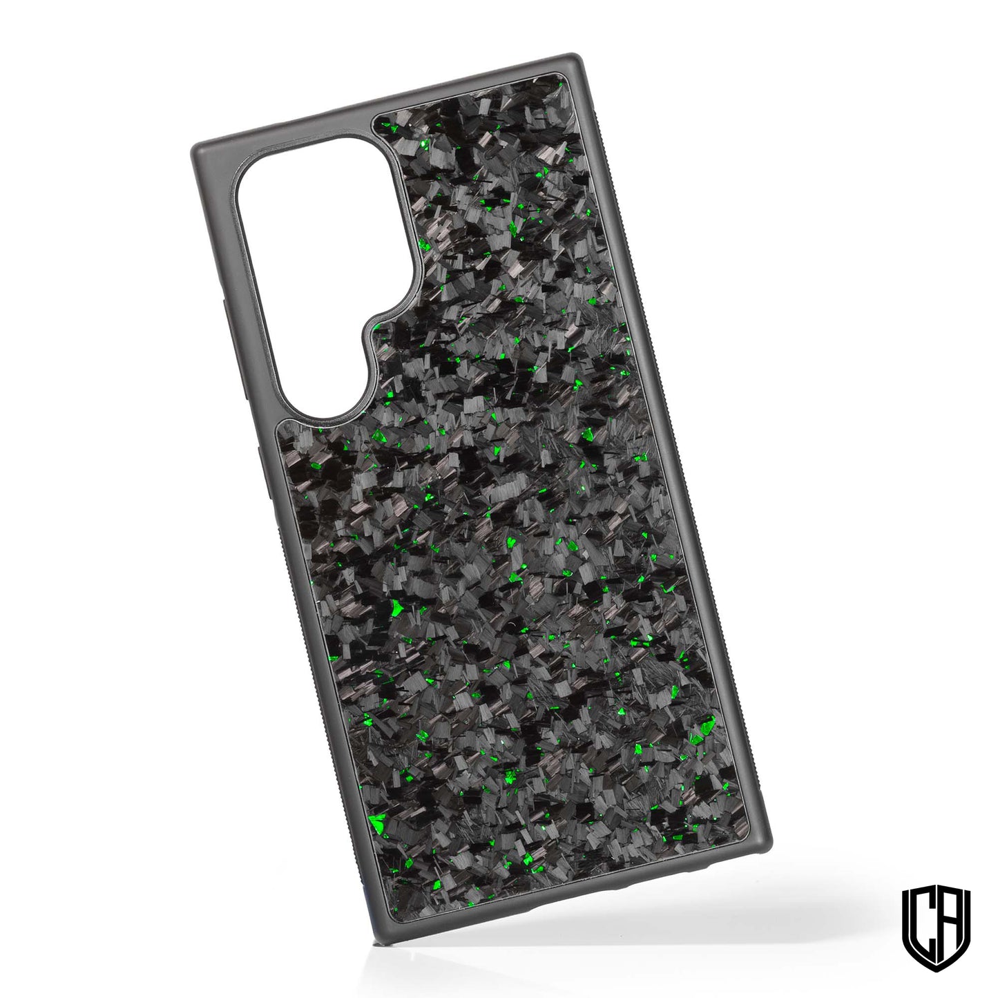 SAMSUNG S MODELS - FORGED CARBON SERIES (GREEN)