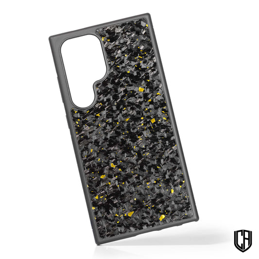 SAMSUNG S MODELS - FORGED CARBON SERIES (YELLOW)