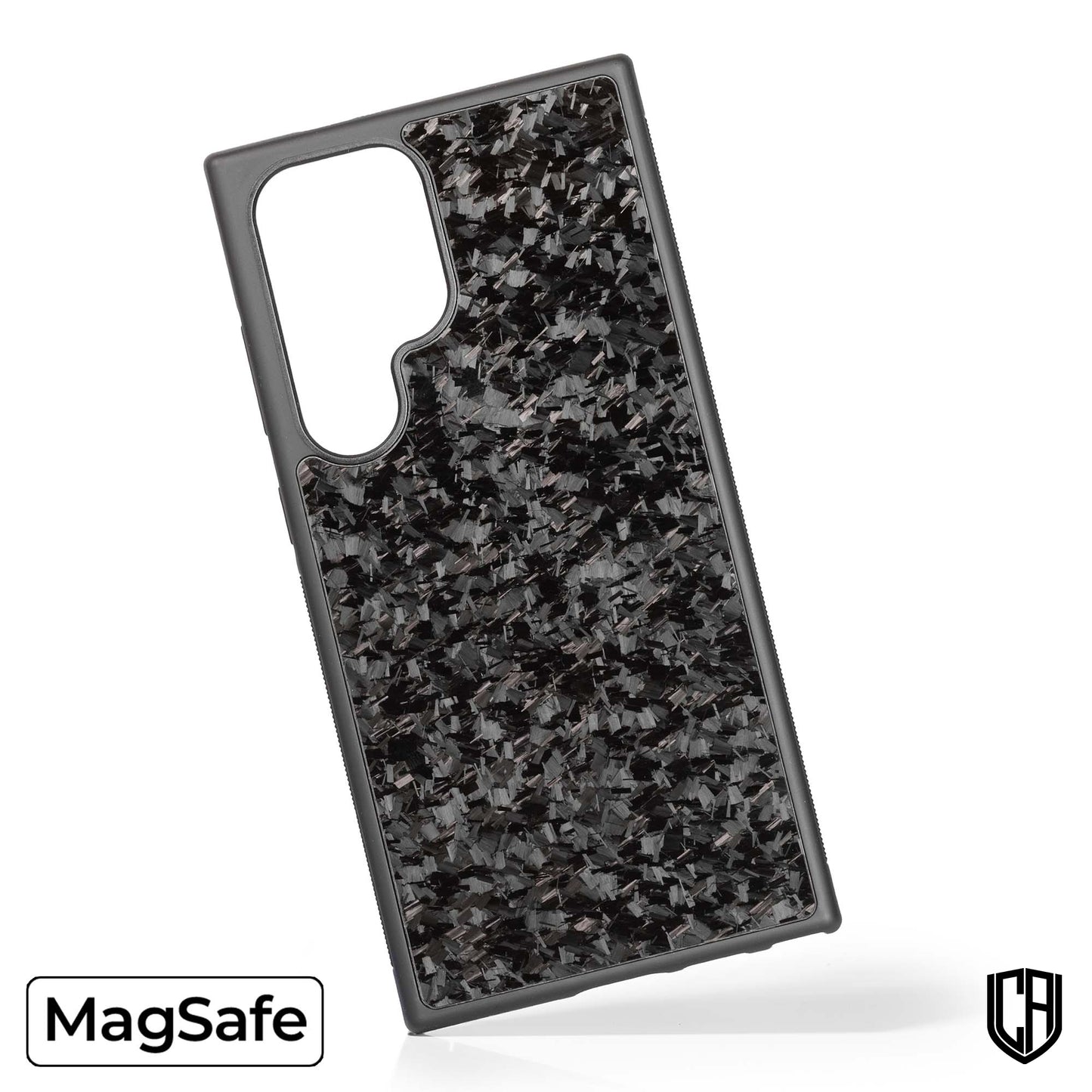 SAMSUNG S MODELS - FORGED CARBON SERIES WITH MAGSAFE (BLACK)