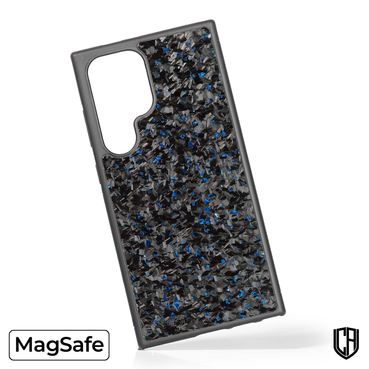 SAMSUNG S MODELS - FORGED CARBON SERIES WITH MAGSAFE (BLUE)